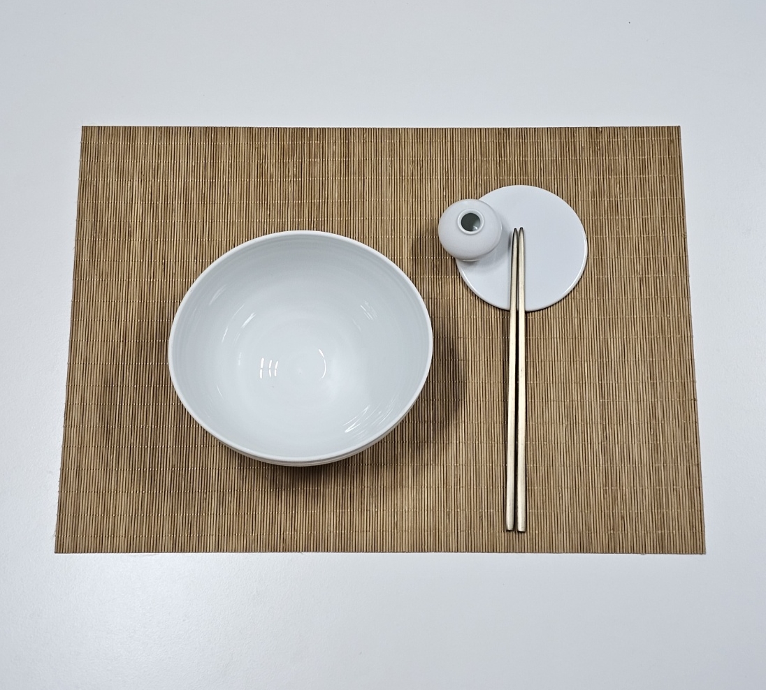 대나무 테이블 매트 원형 사각 식탁매트 다기세트받침